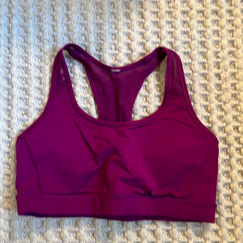 Lululemon Magenta Sports Bra